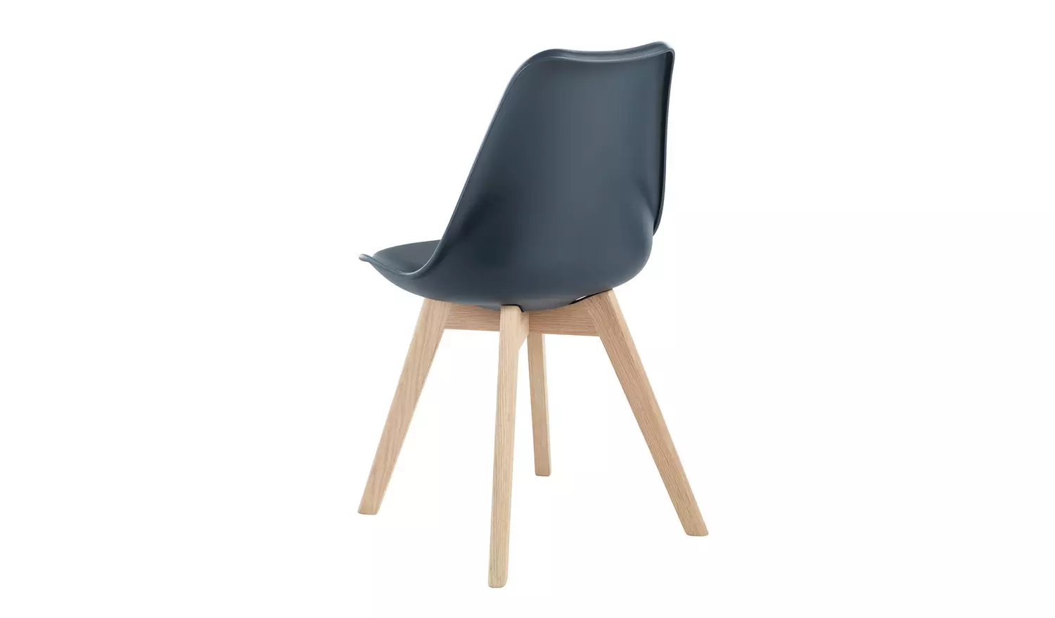 Habitat Jerry Pair of Dining Chair - Navy Blue