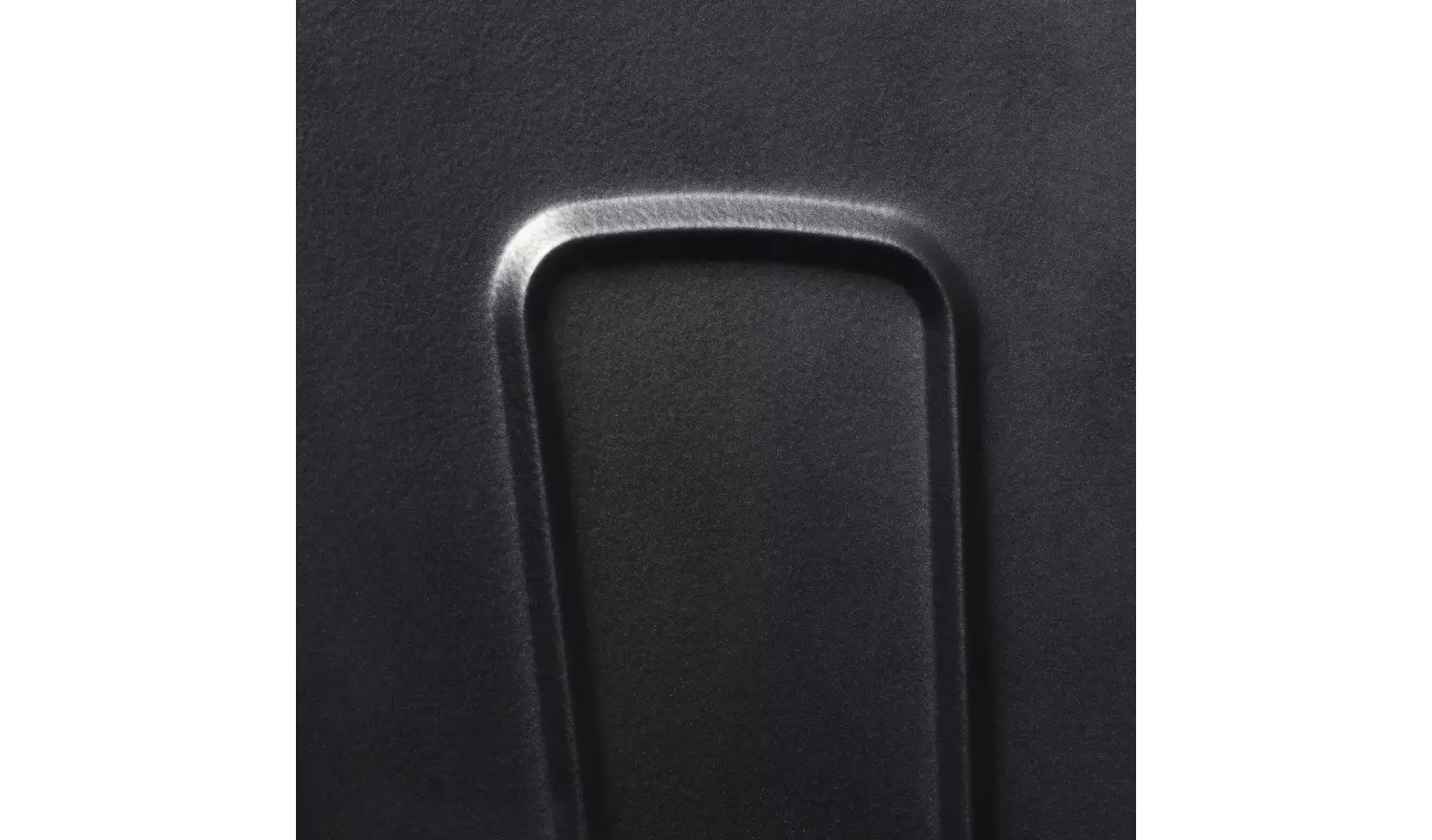 Habitat Industrial Pair of Metal Dining Chairs-Matt Black