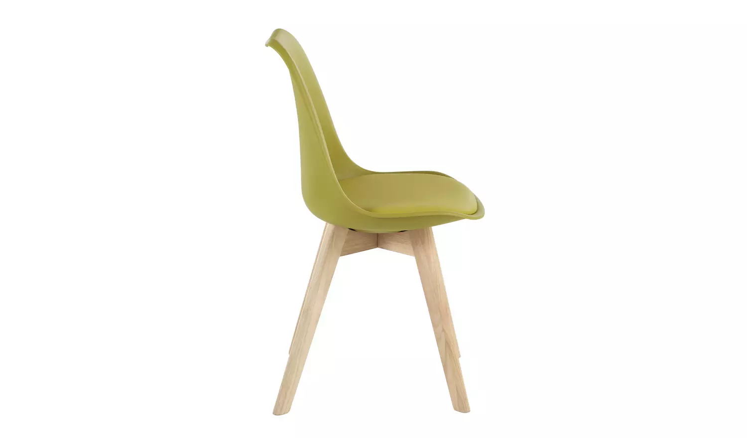 Habitat Jerry Pair of Dining Chair - Yellow