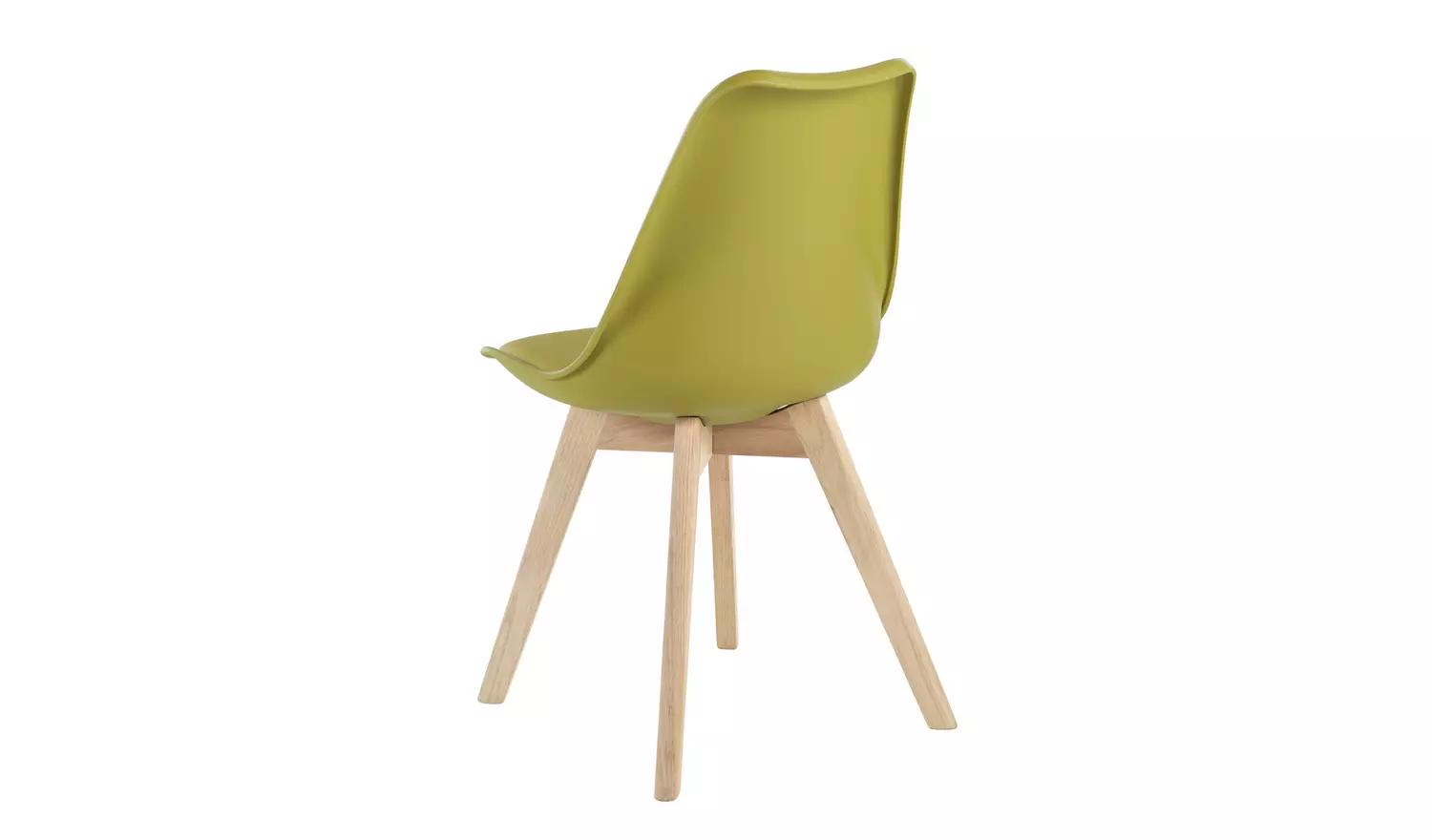Habitat Jerry Pair of Dining Chair - Yellow