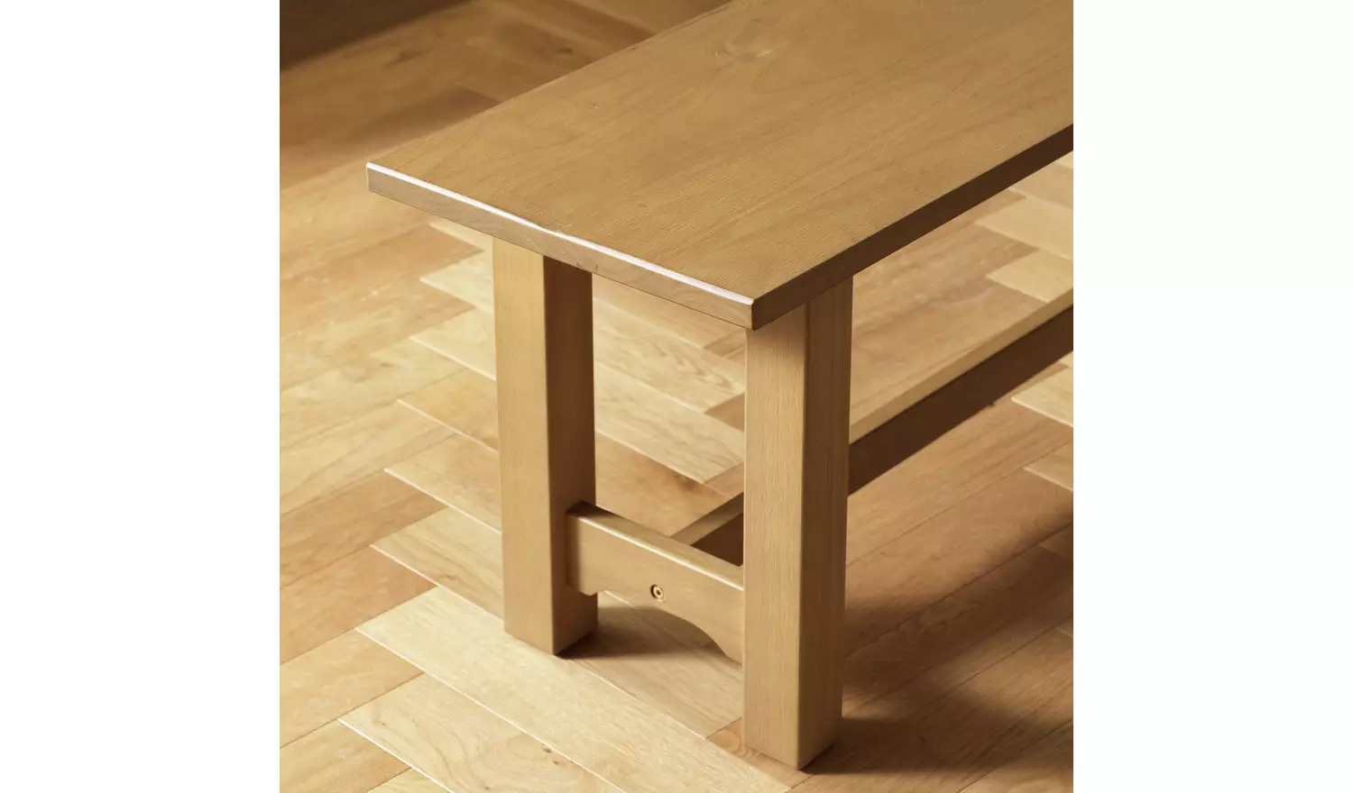 Habitat Denver Solid Wood Dining Bench - Pine