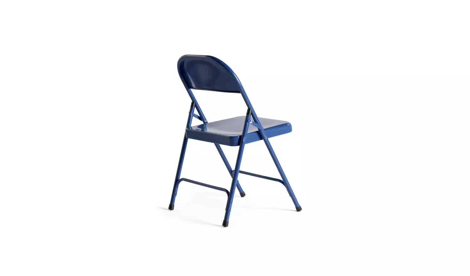 Habitat Macadam Metal Folding Chair - Blue