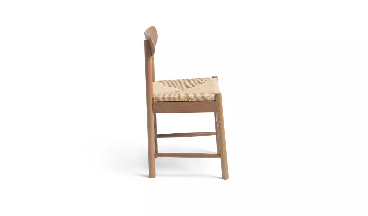 Habitat Hanna Pair of 2 Oak Dining Chairs - Natural
