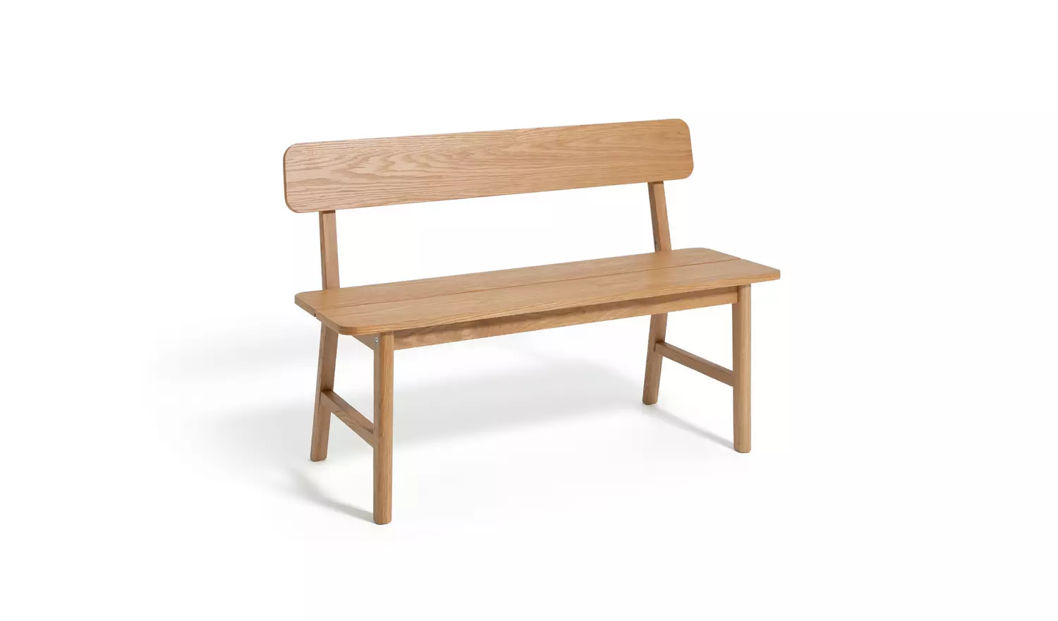 Habitat Nel Wood Oak Dining Bench - Natural