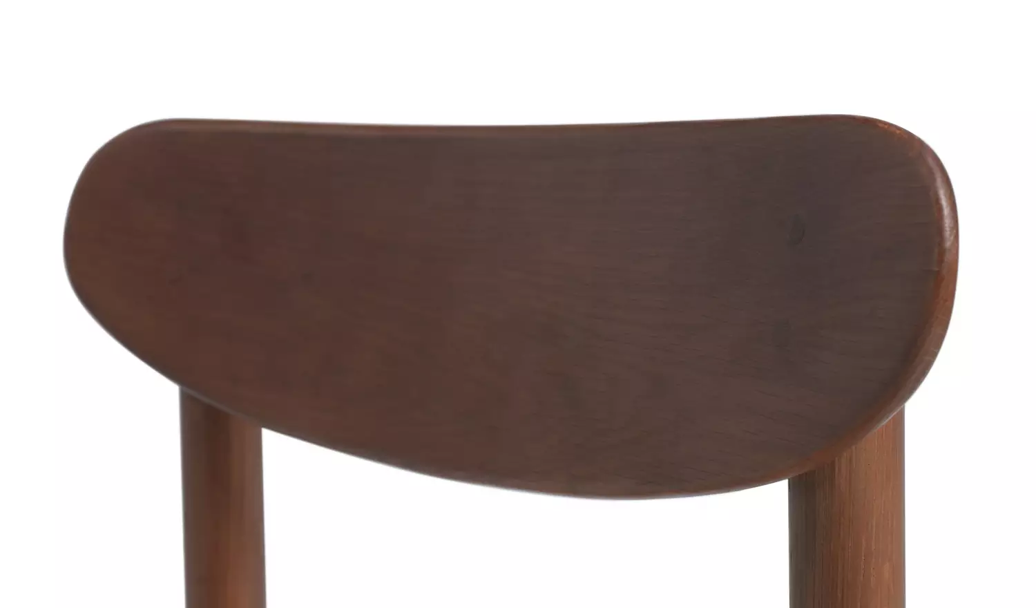 Habitat Hanna Pair of Wood Dining Chairs - Walnut