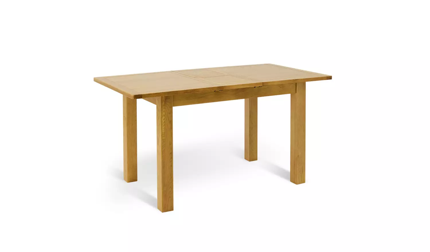 Argos Home Ashwell Ext Oak Dining Table & 4 Grey Chairs