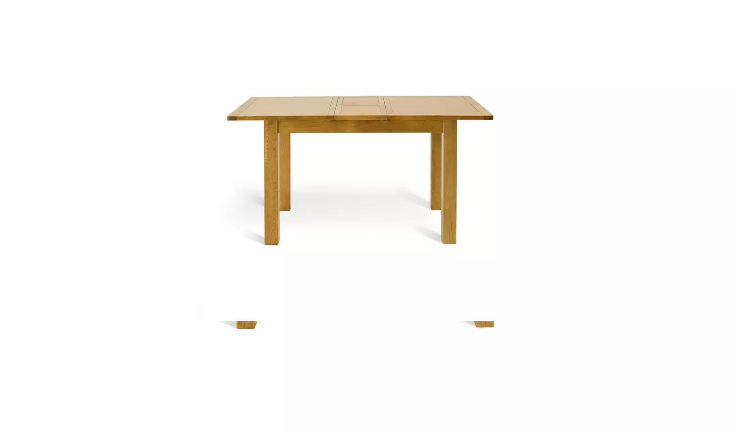 Argos Home Ashwell Ext Oak Dining Table & 4 Grey Chairs