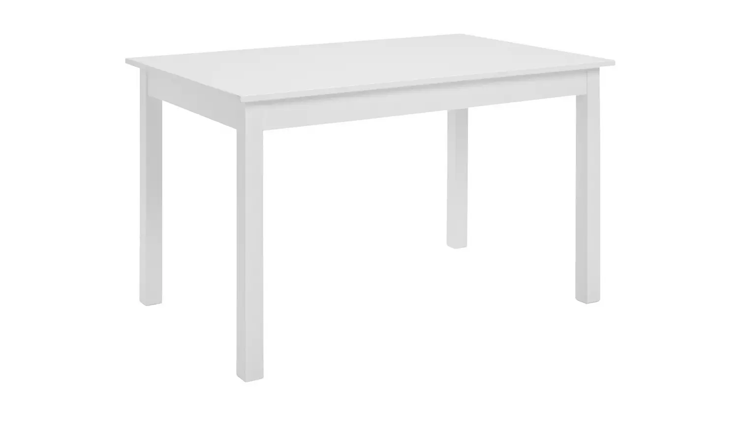 Argos Home Raye White Dining Table & 4 White Chairs