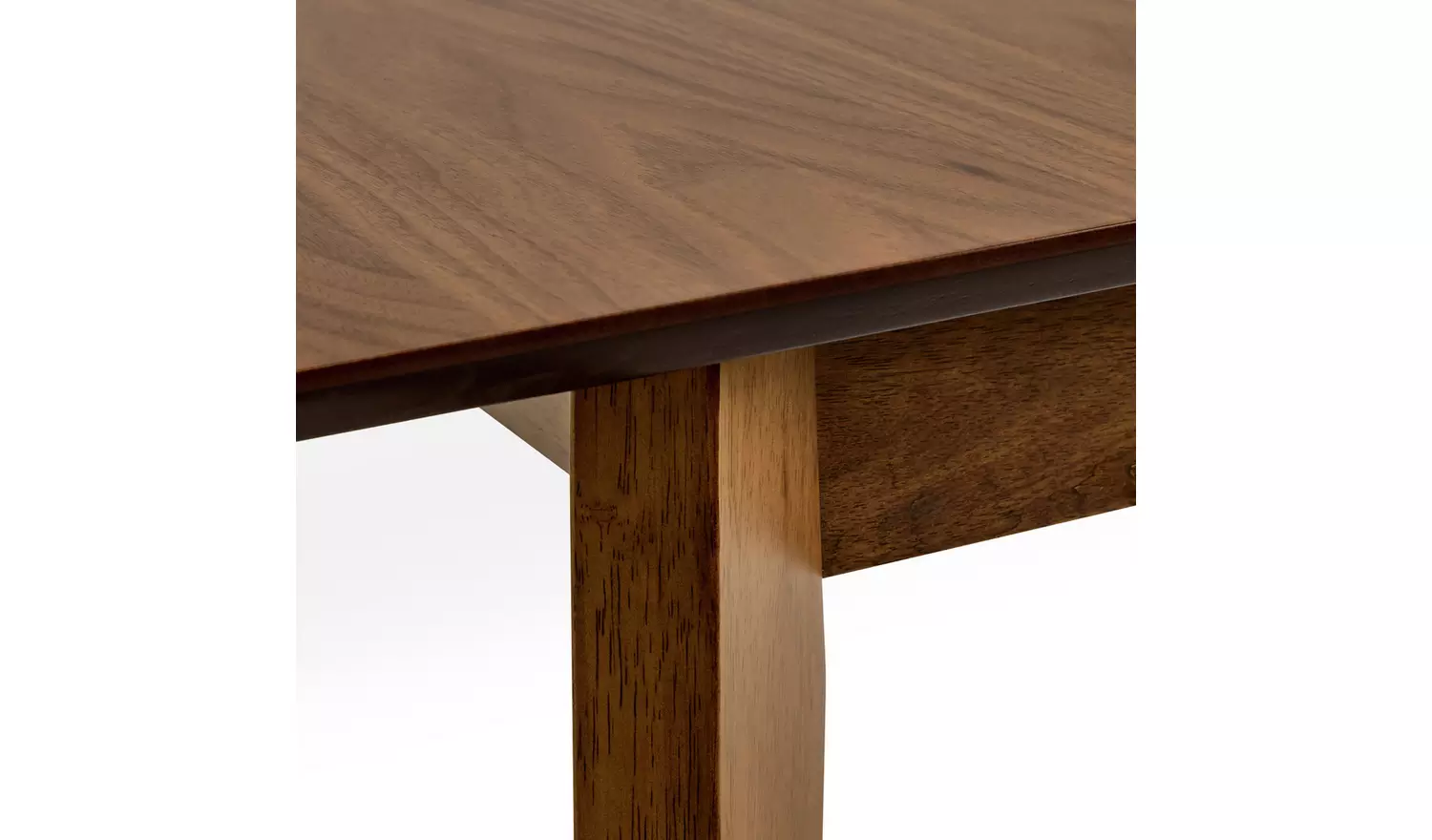 Habitat Callan Extend Walnut Dining Table & 6 Walnut Chairs