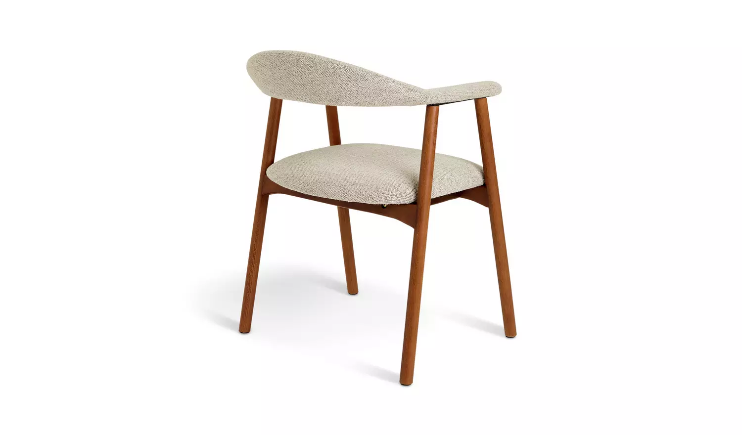 Habitat Callan Extend Walnut Dining Table & 6 Walnut Chairs