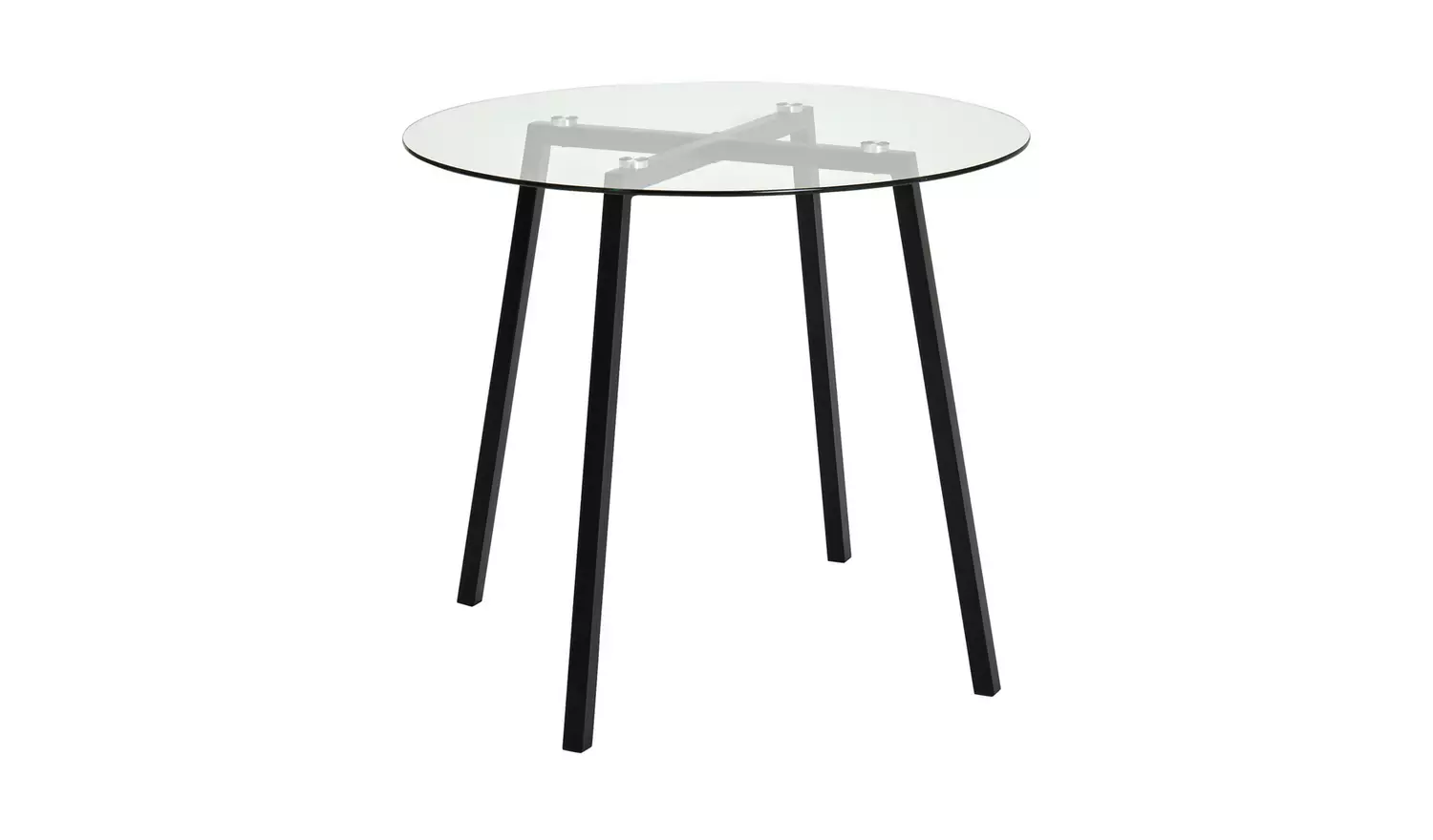 Argos Home Fyra Black Dining Table & 4 Black Chairs