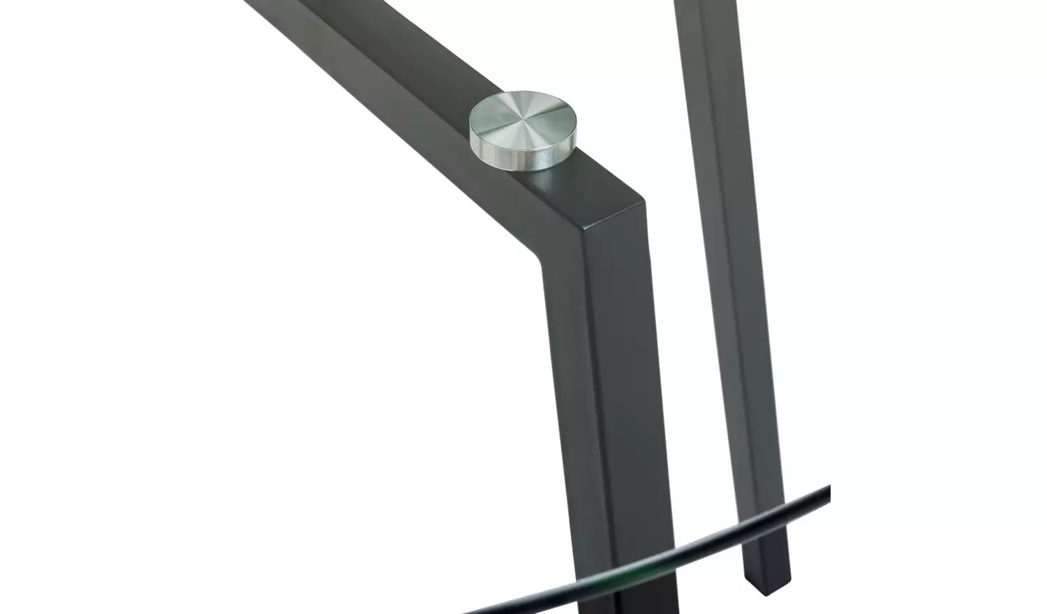 Argos Home Fyra Black Dining Table & 4 Black Chairs