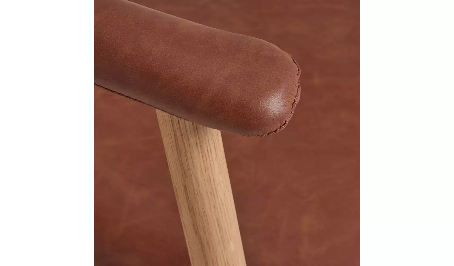 Habitat Zela Glass Natural Dining Table,1 Bench & 4Tan Chair