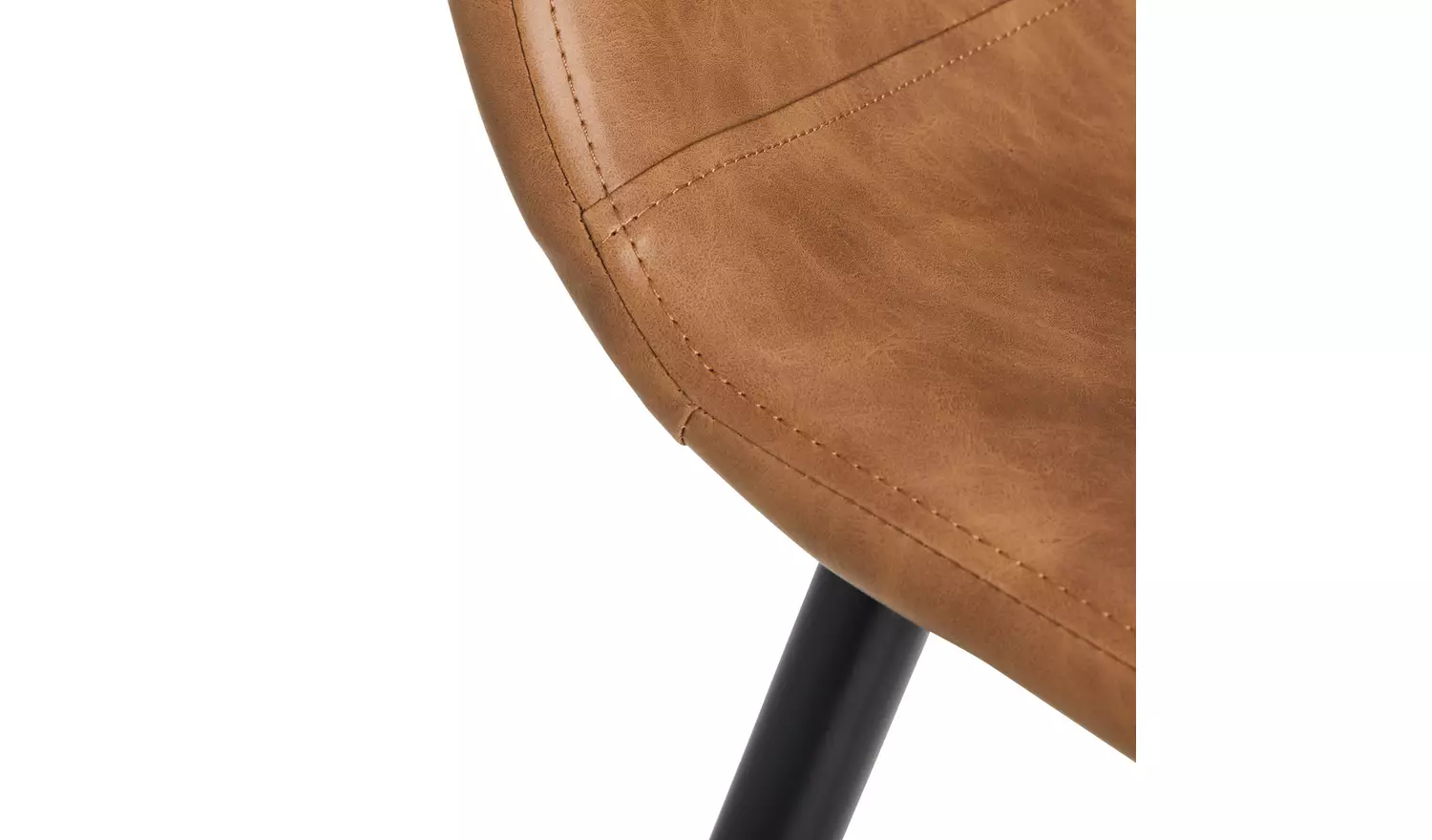 Habitat Zayn Birch Dining Table And 6 Tan Chairs