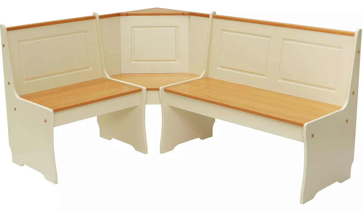 Argos Home Haversham Pine Dining Table & 1 Pine Bench