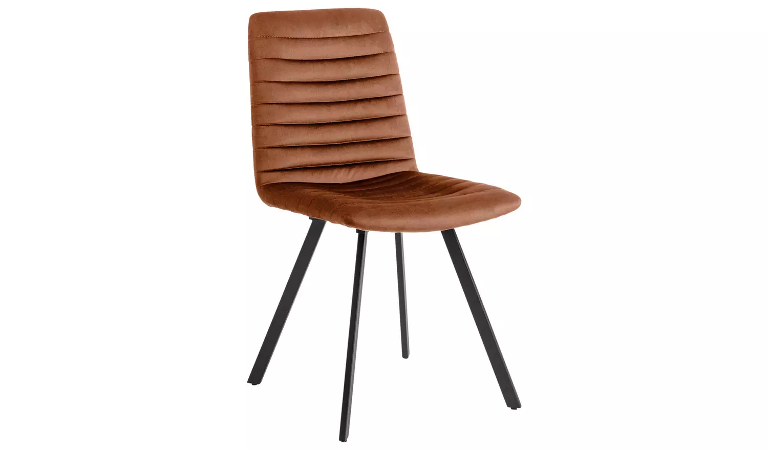 Argos Home Zayn Birch Dining Table & 4 Copper Chairs