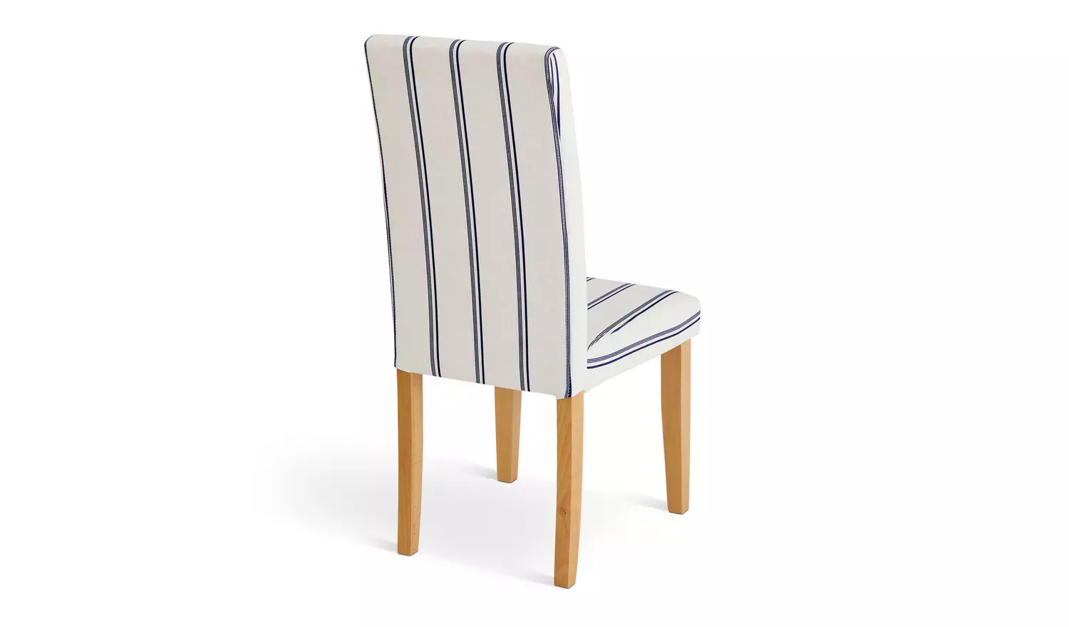 Argos Home Preston Extend Oak Dining Table & 6 White Chairs