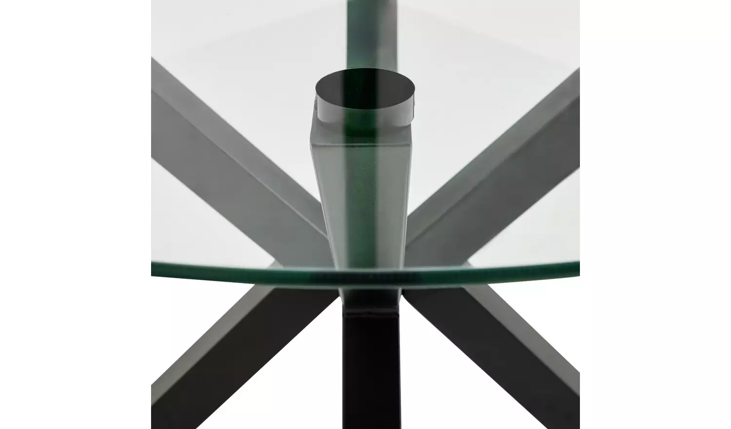 Argos Home Alice Black Dining Table & 4 Charcoal Chairs