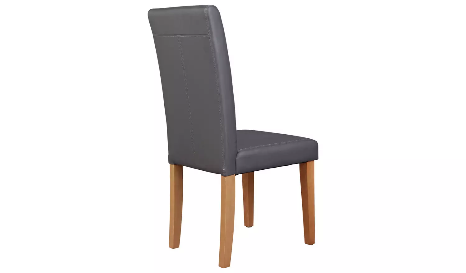 Argos Home Preston Oak Dining Table & 6 Charcoal Chairs
