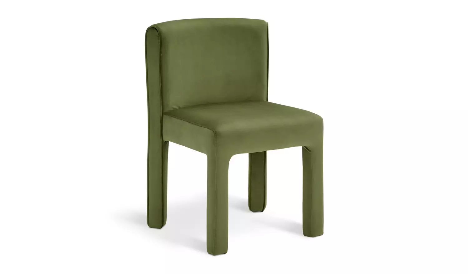 Habitat Jericho Black Dining Table & 4 Green Chairs