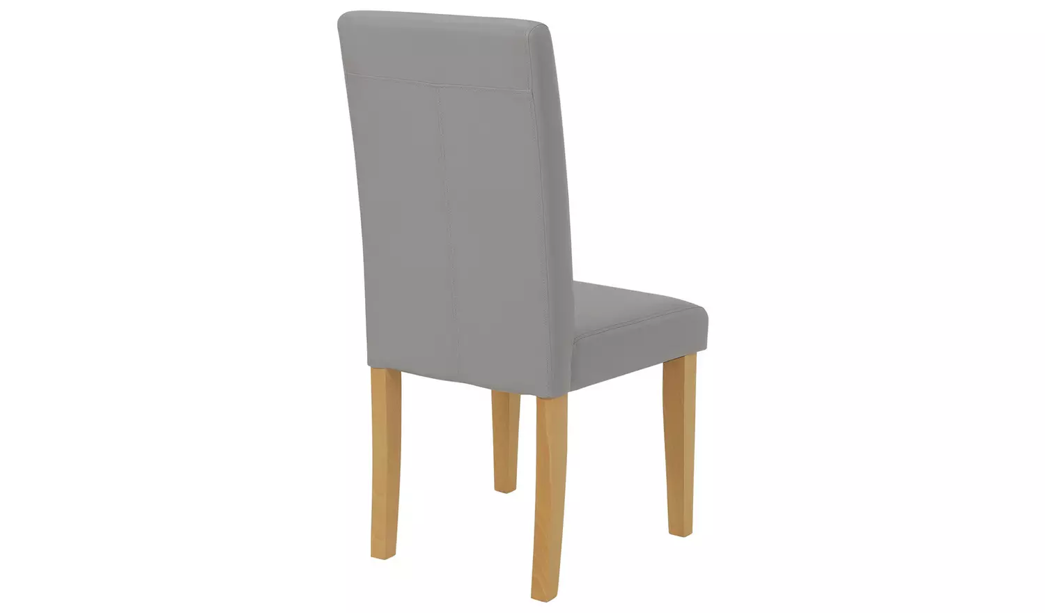 Argos Home Preston Oak Dining Table & 6 Grey Chairs