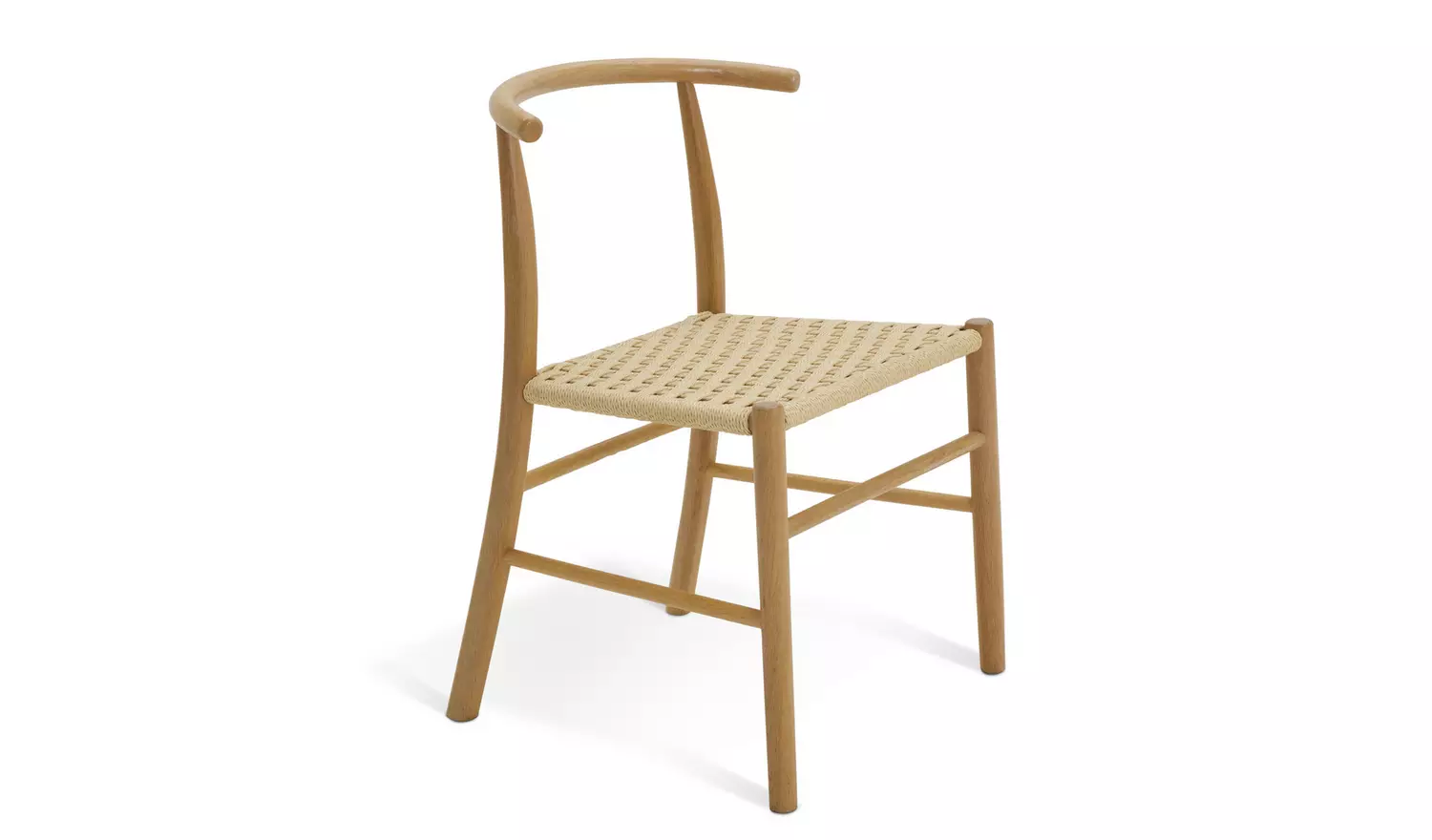 Habitat Alston Oak Dining Table, 1 Bench & 4 Chairs