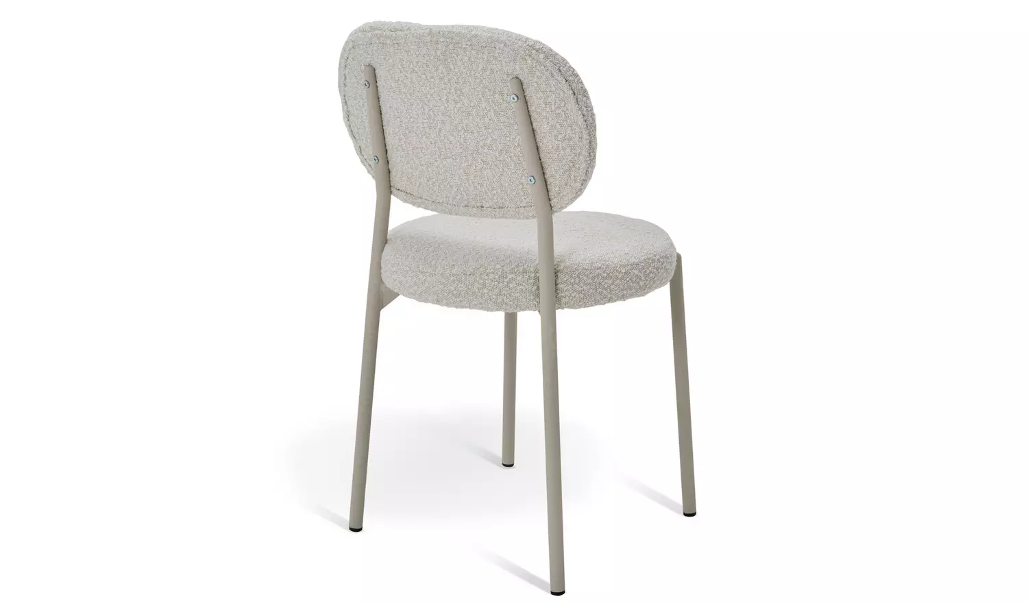 Habitat Tulip White Dining Table & 4 White Chairs