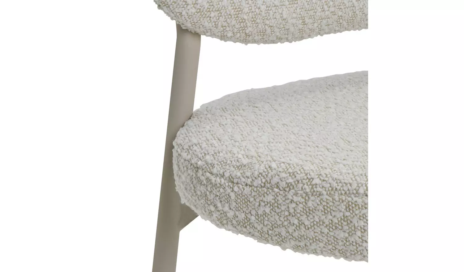 Habitat Tulip White Dining Table & 4 White Chairs