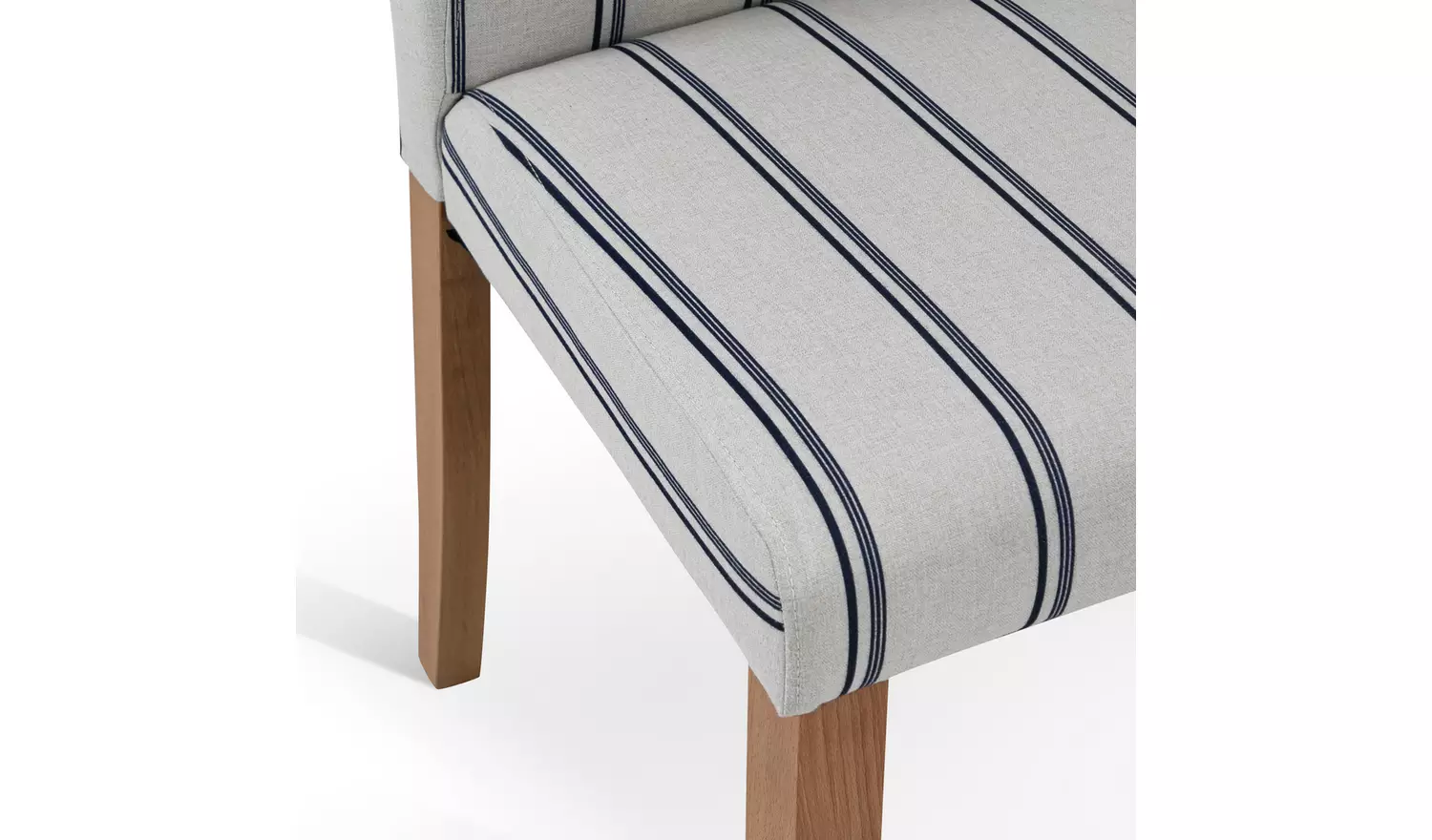 Argos Home Preston Extend Grey Dining Table & 6 White Chairs