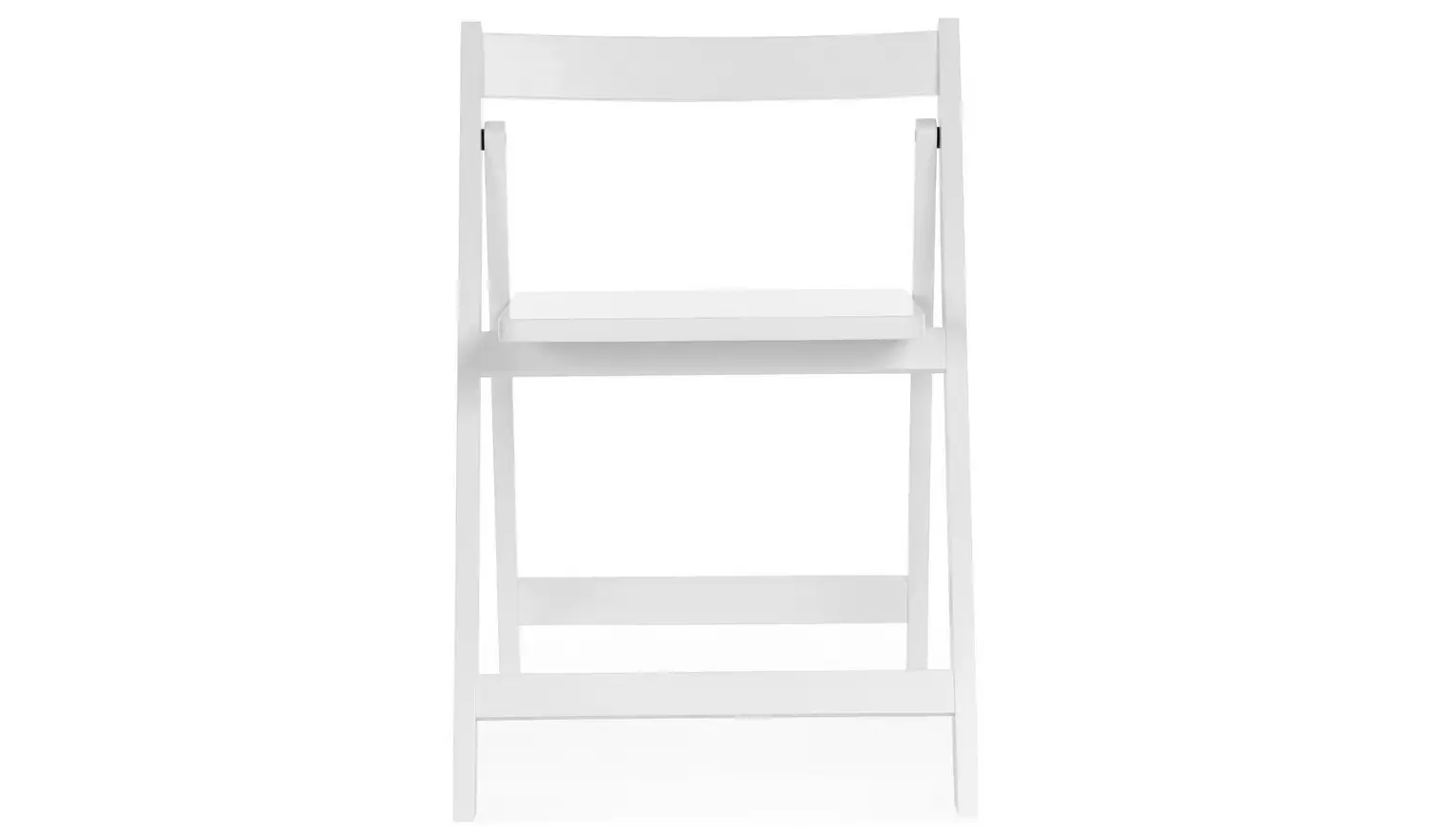 Julian Bowen Gatan White Dining Table & 2 White Chairs