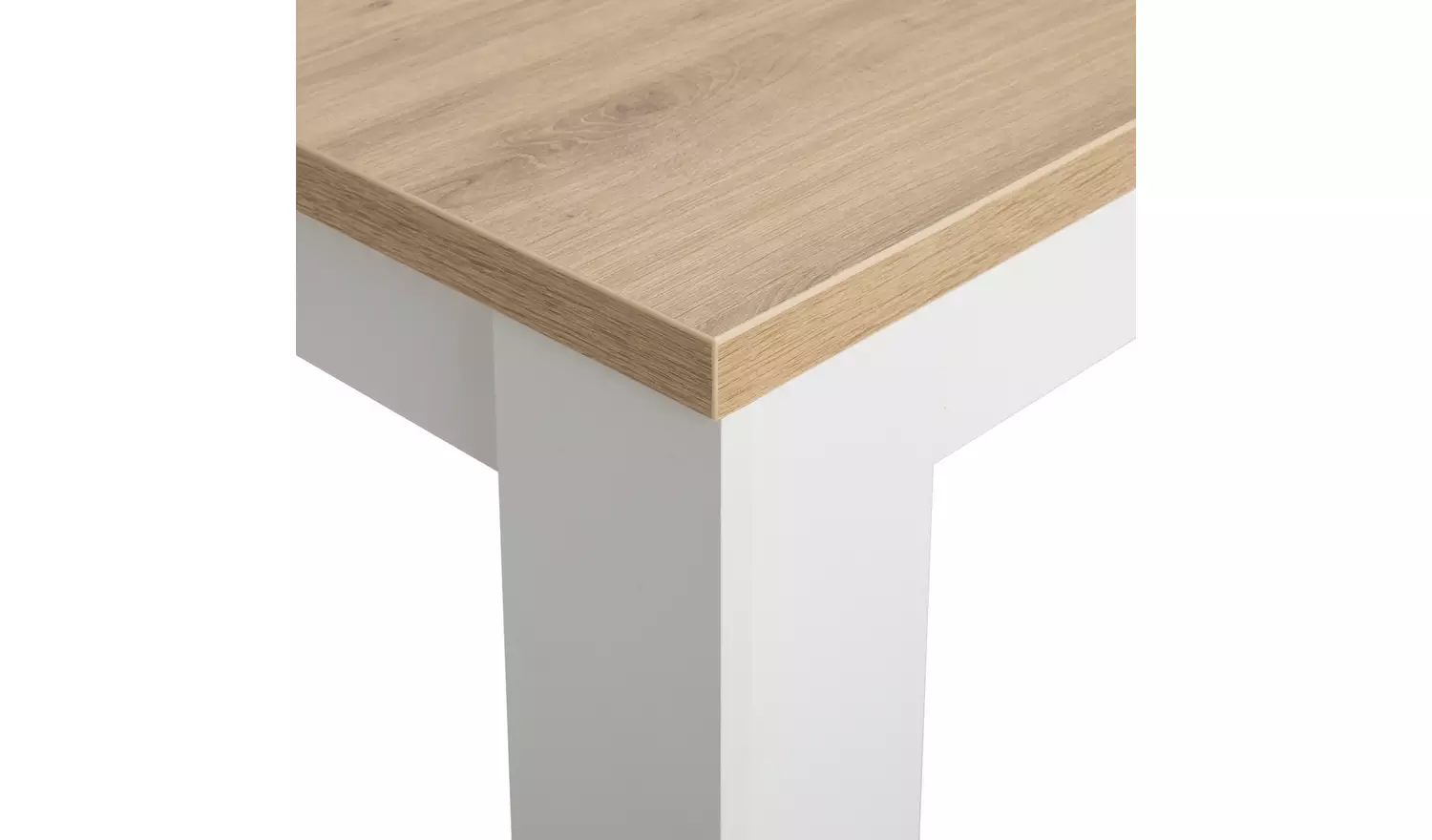 Argos Home Preston Extend Grey Dining Table & 6 Beige Chairs