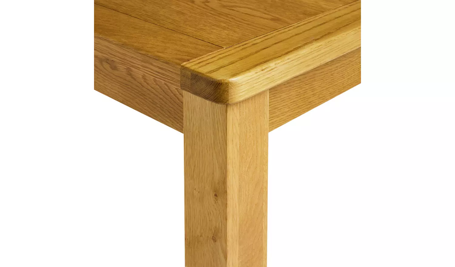 Argos Home Ashwell Oak Dining Table & 2 Oak Brown Chairs