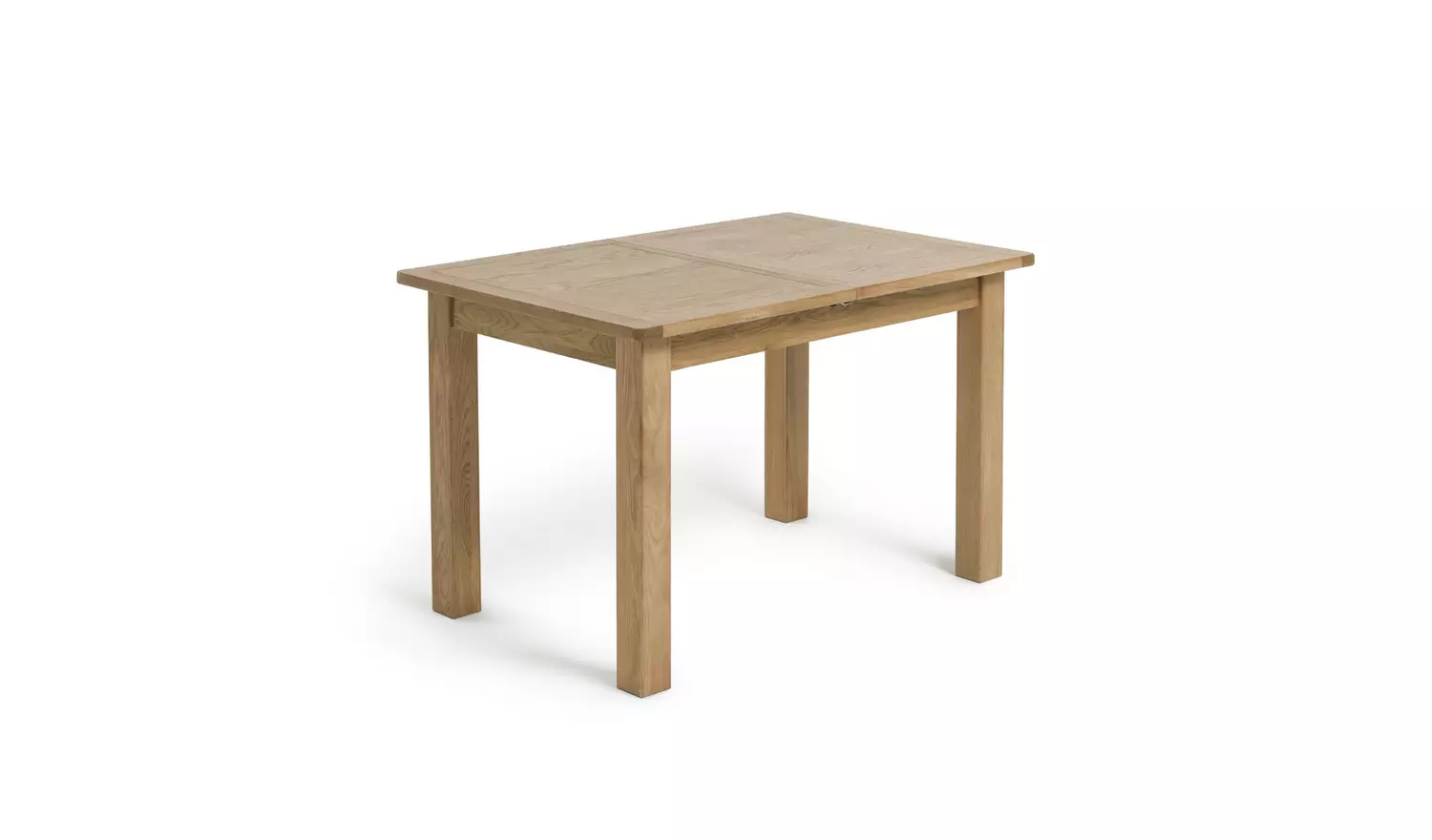 Argos Home Ashwell Ext Oak Dining Table & 6 Brown Chairs