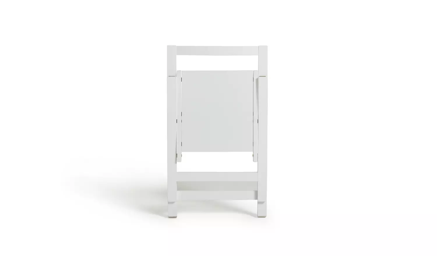 Argos Home Butterfly Ext White Dining Table & 4 White Chairs