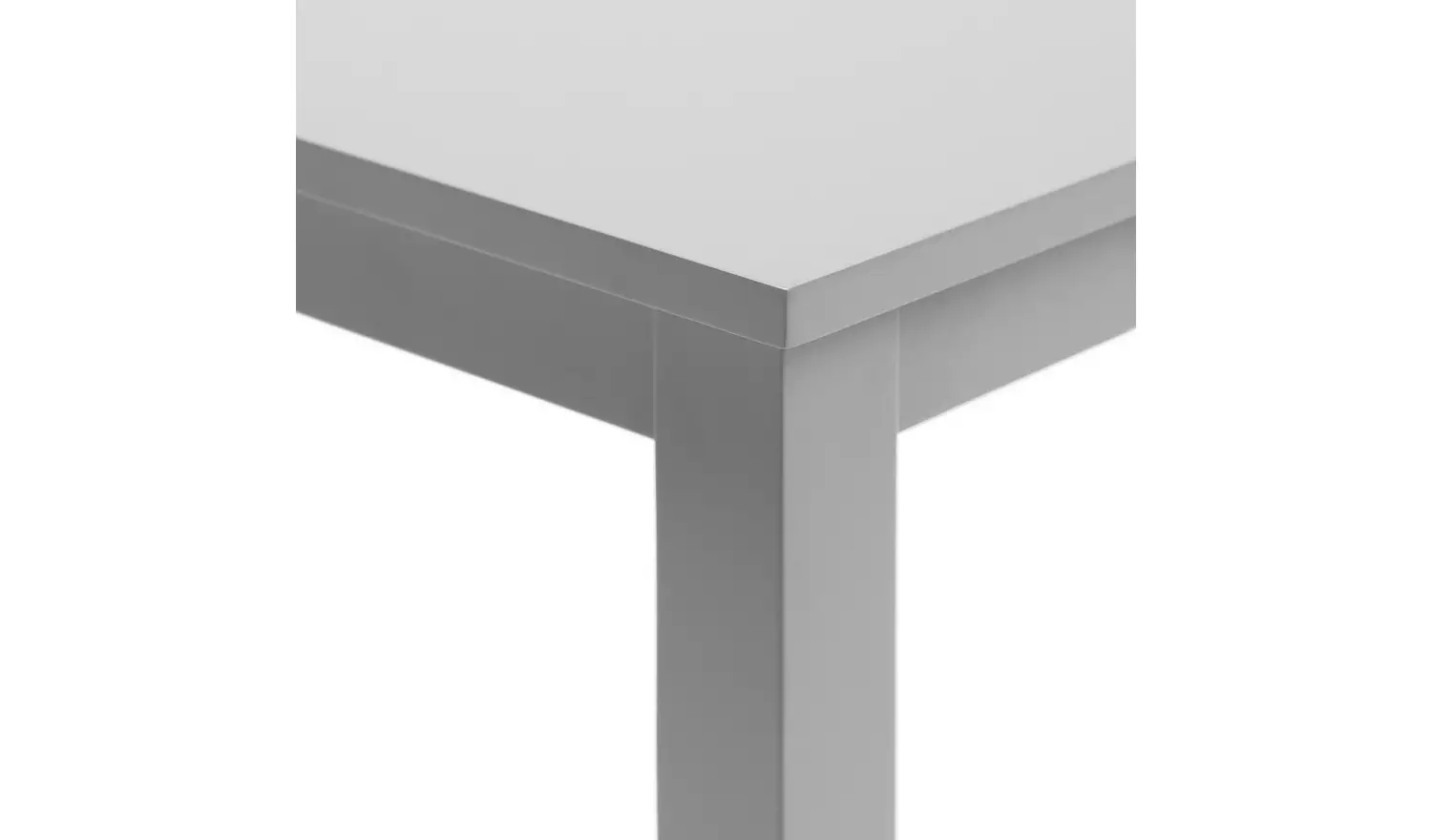 Argos Home Chicago Grey Dining Table & 4 Grey Chairs