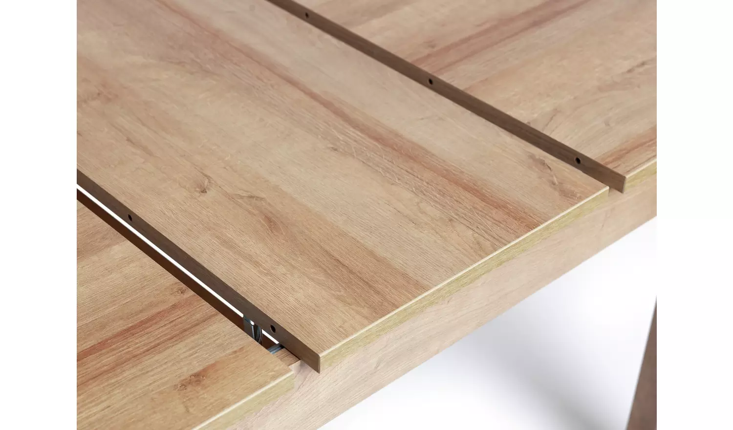 Argos Home Miami Oak Dining Table & 4 Charcoal Chairs