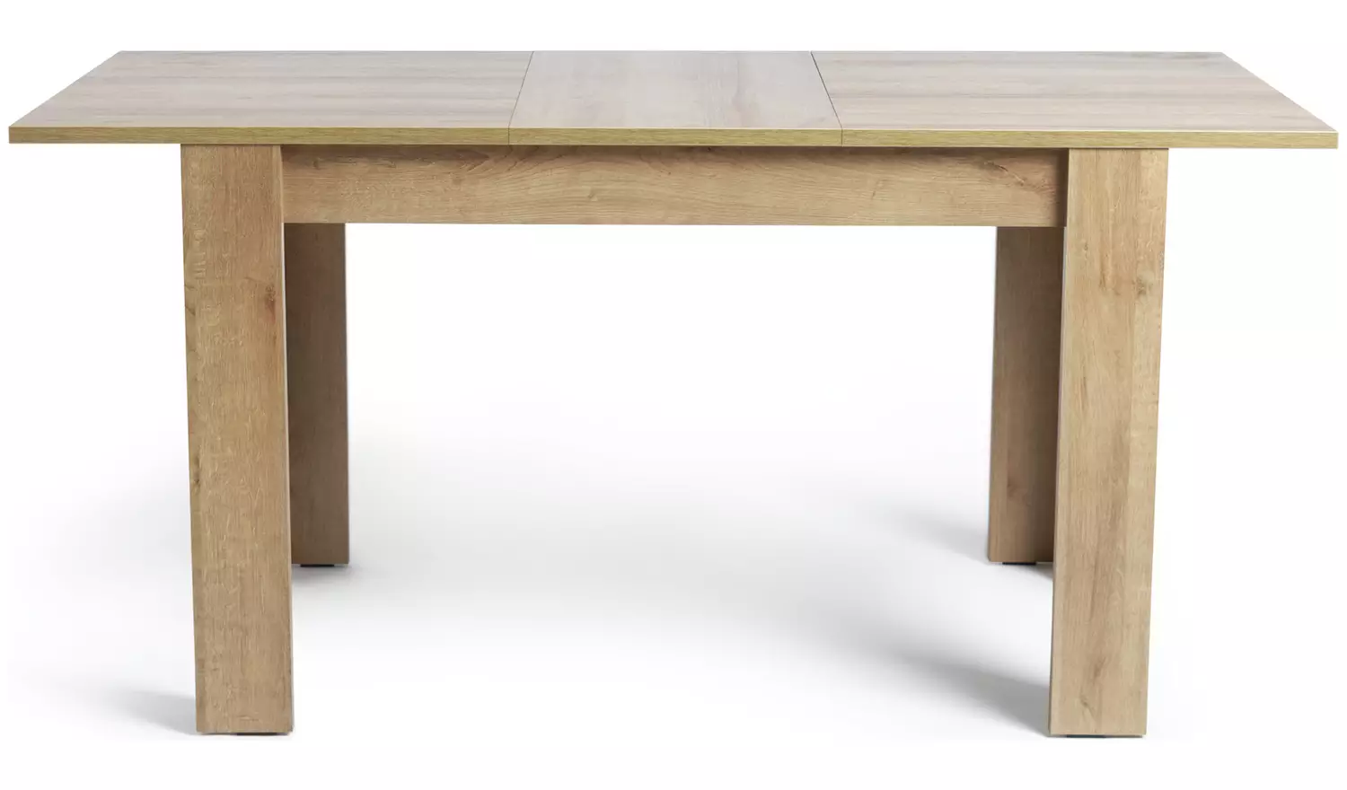 Argos Home Miami Oak Dining Table & 4 Charcoal Chairs