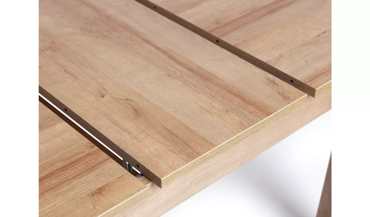 Argos Home Miami Oak Dining Table & 4 Charcoal Chairs