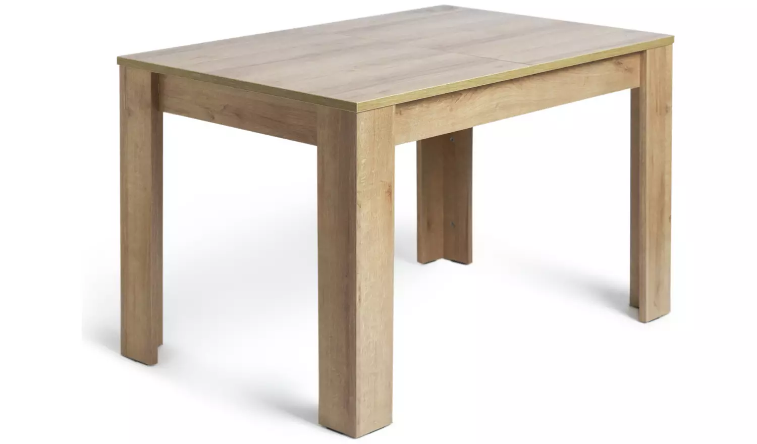 Argos Home Miami Oak Dining Table & 4 Charcoal Chairs