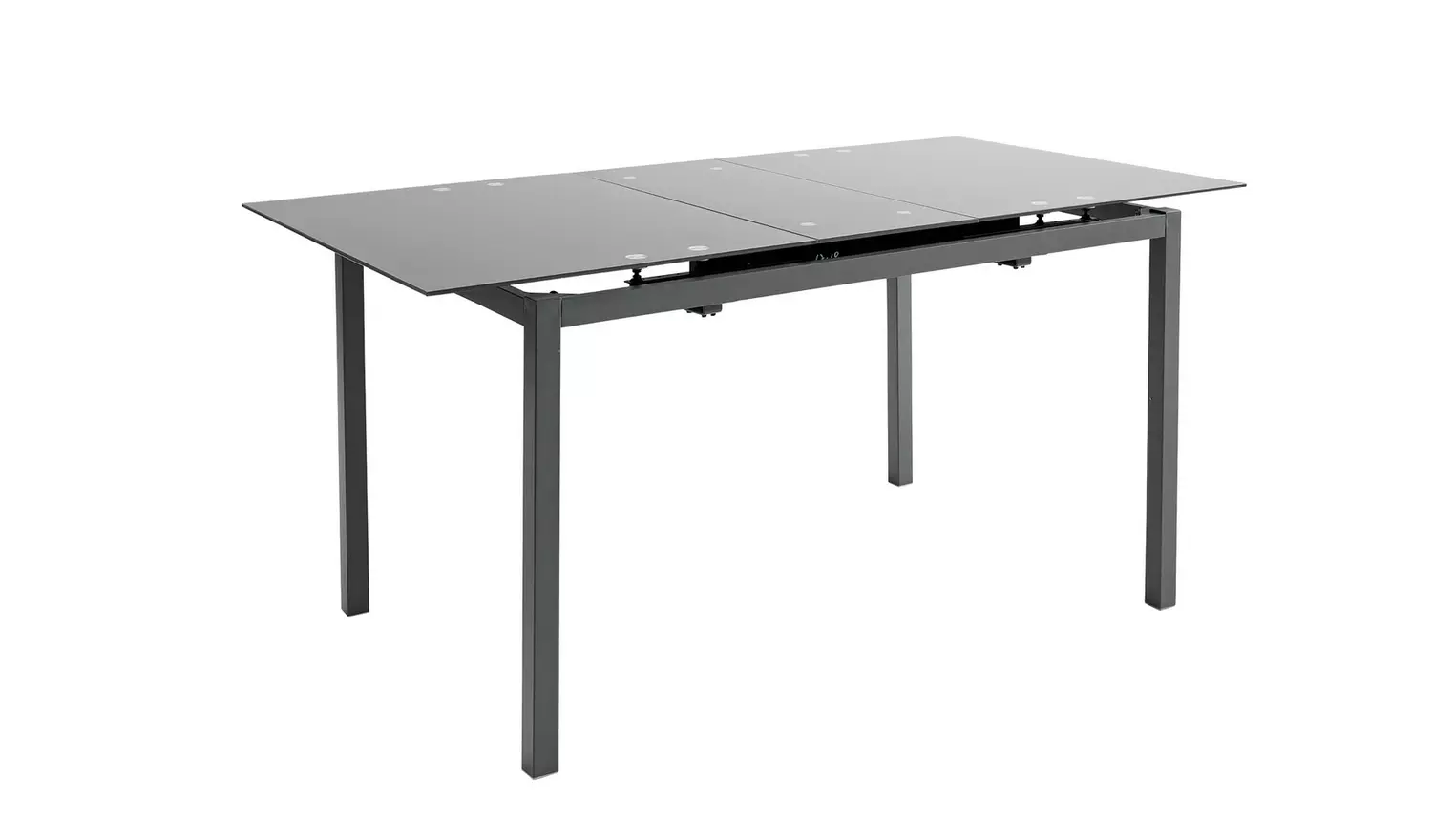 Argos Home Lido Extending Grey Dining Table & 6 Grey Chairs