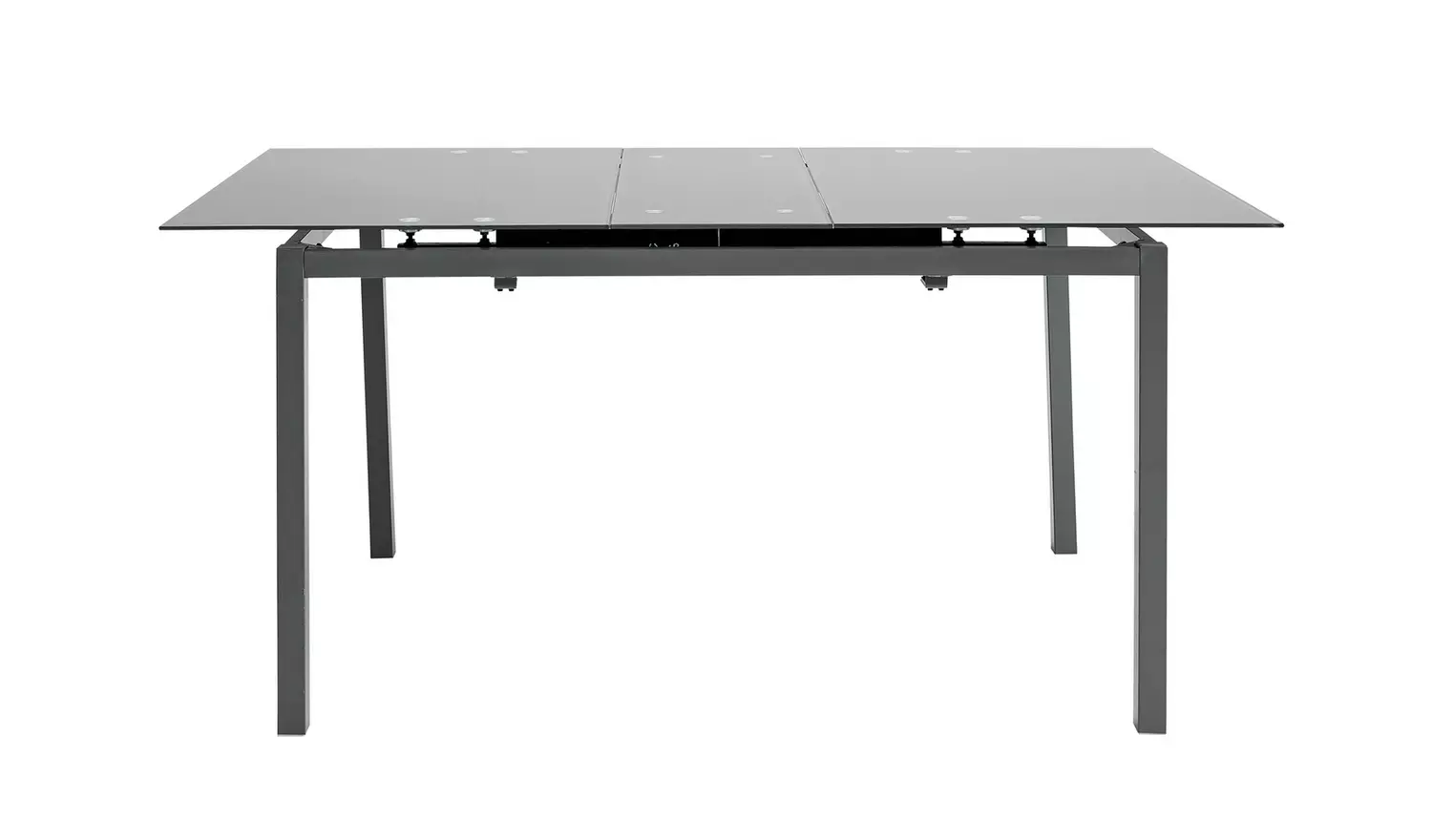 Argos Home Lido Extending Grey Dining Table & 6 Grey Chairs