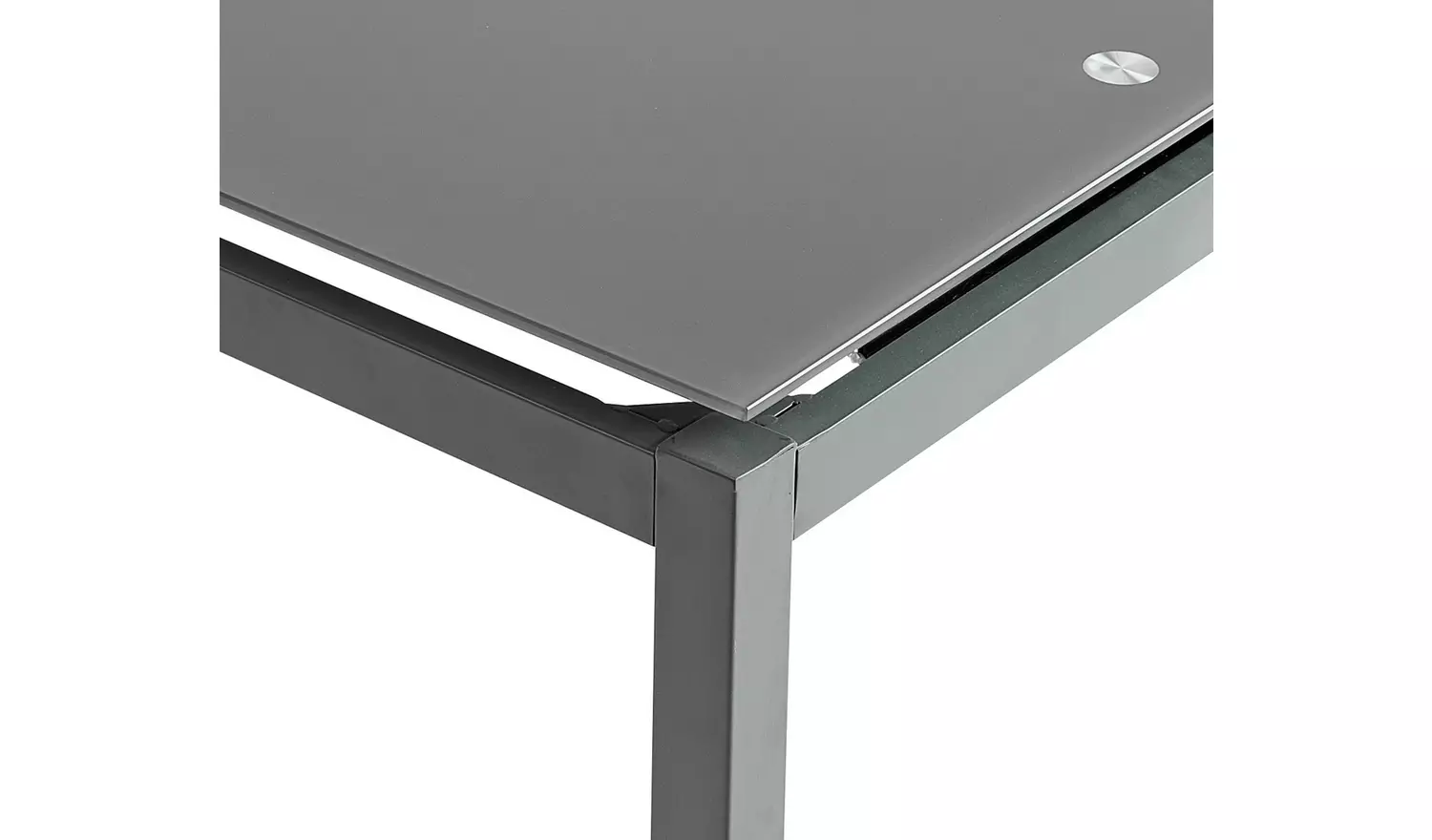 Argos Home Lido Extending Grey Dining Table & 6 Grey Chairs