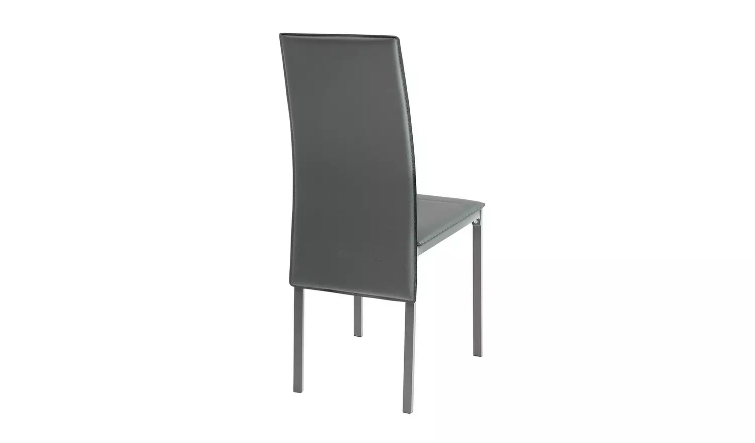 Argos Home Lido Extending Grey Dining Table & 6 Grey Chairs