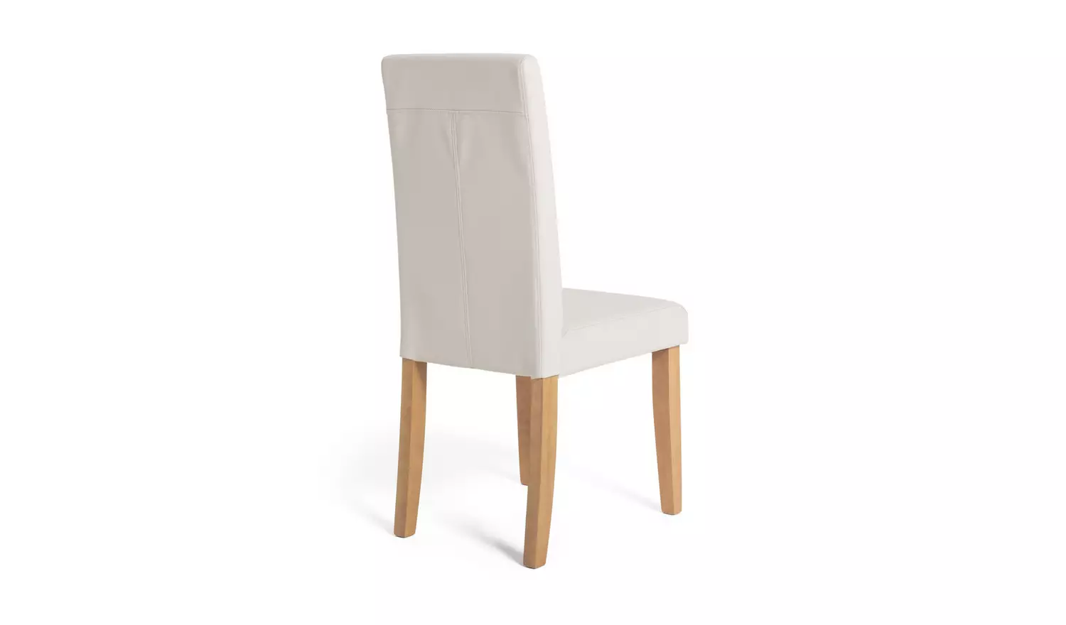 Argos Home Miami Oak Dining Table & 4 Cream Chairs