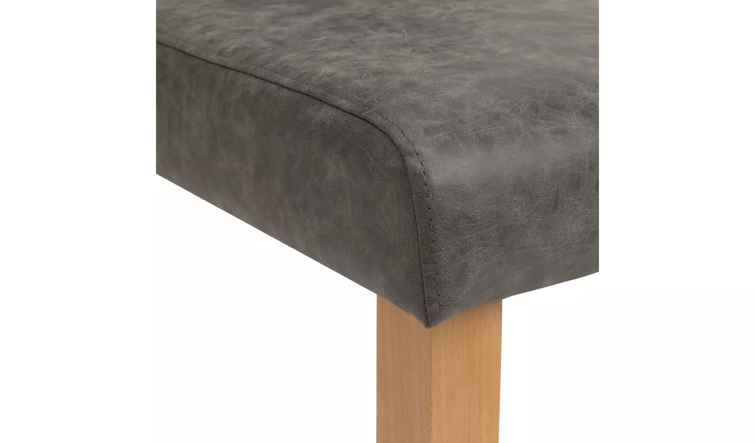 Argos Home Miami Extend Oak Dining Table & 4 Charcoal Chairs