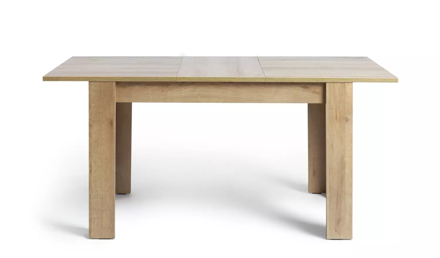 Argos Home Miami Oak Dining Table & 6 Chocolate Chairs