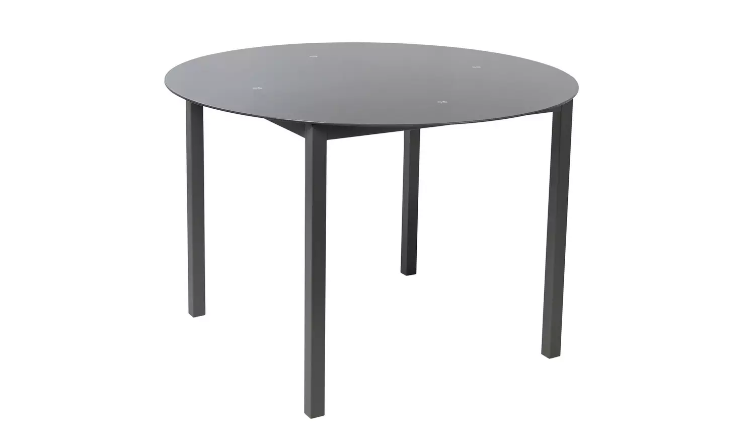 Argos Home Lido Black Dining Table & 4 Grey Chairs