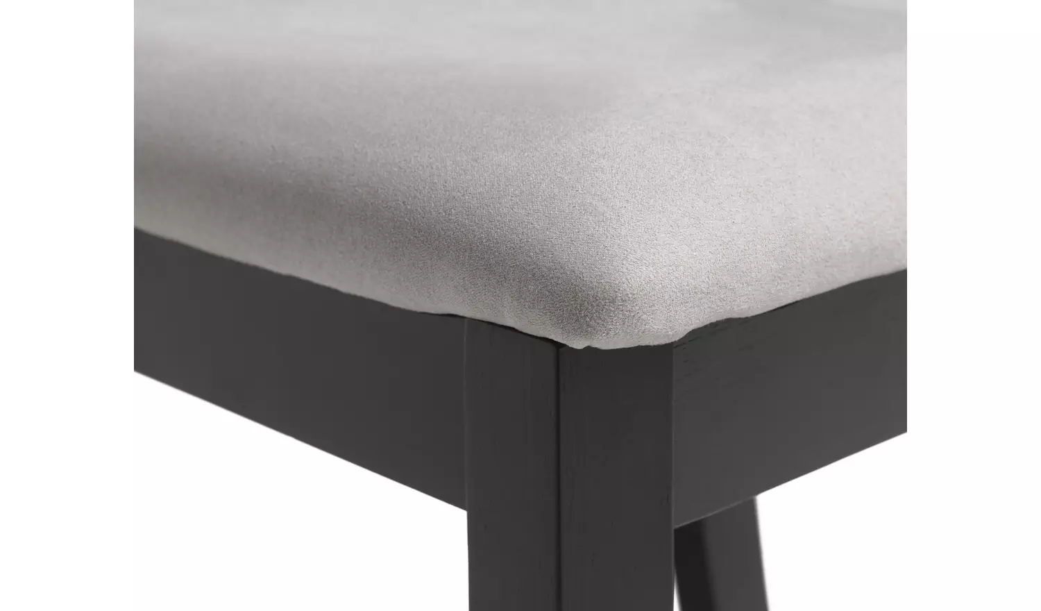 Argos Home Banbury Ext Black Dining Table & 4 Black Chairs