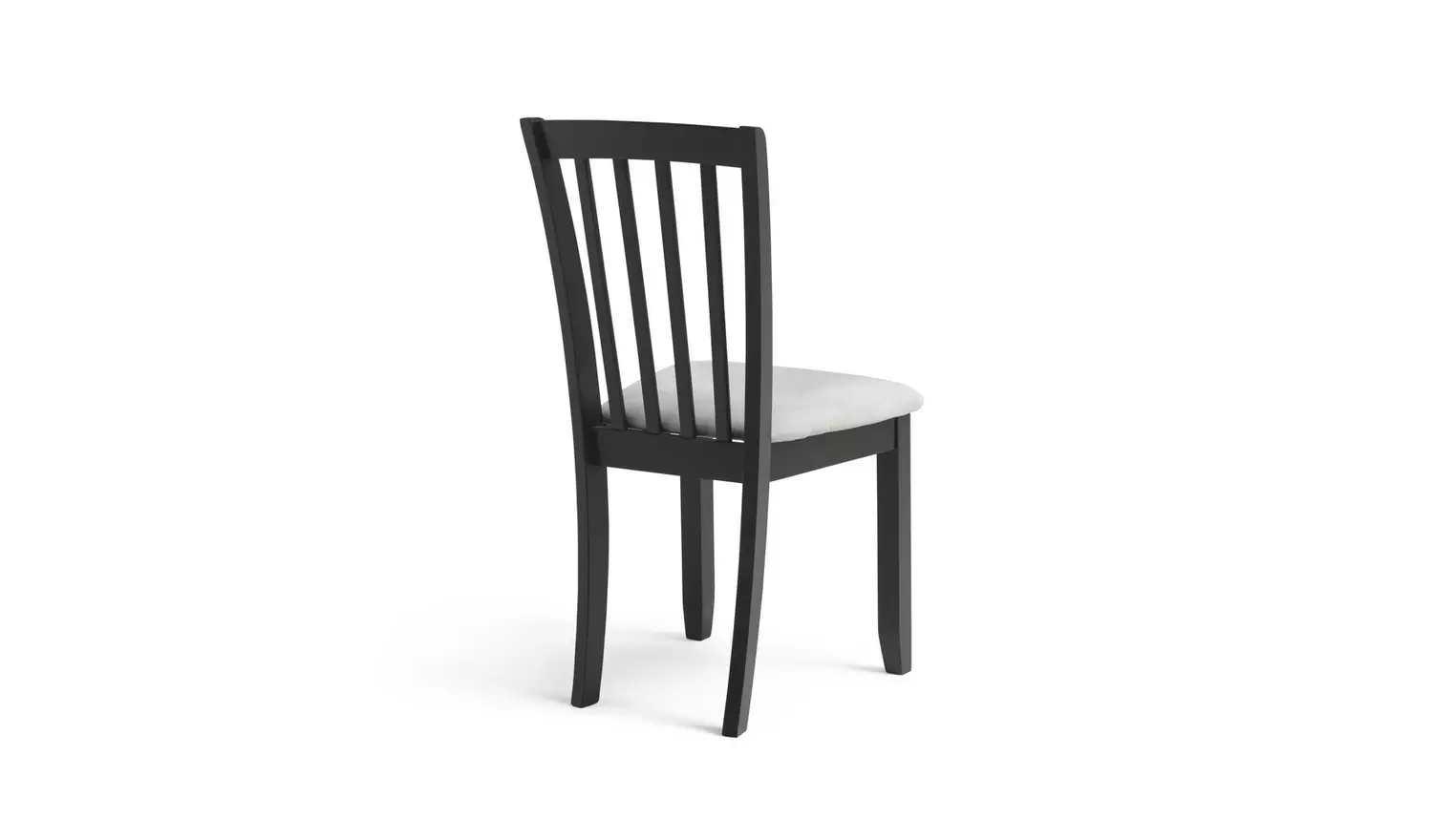 Argos Home Banbury Ext Black Dining Table & 4 Black Chairs