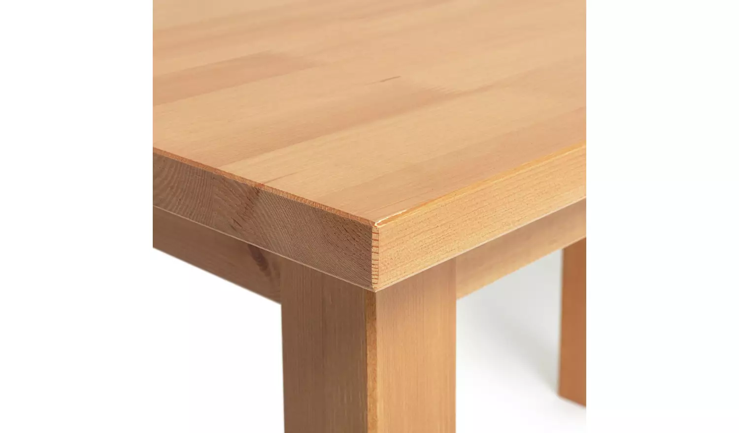 Argos Home Ashdon Oak Dining Table & 4 Black Chairs